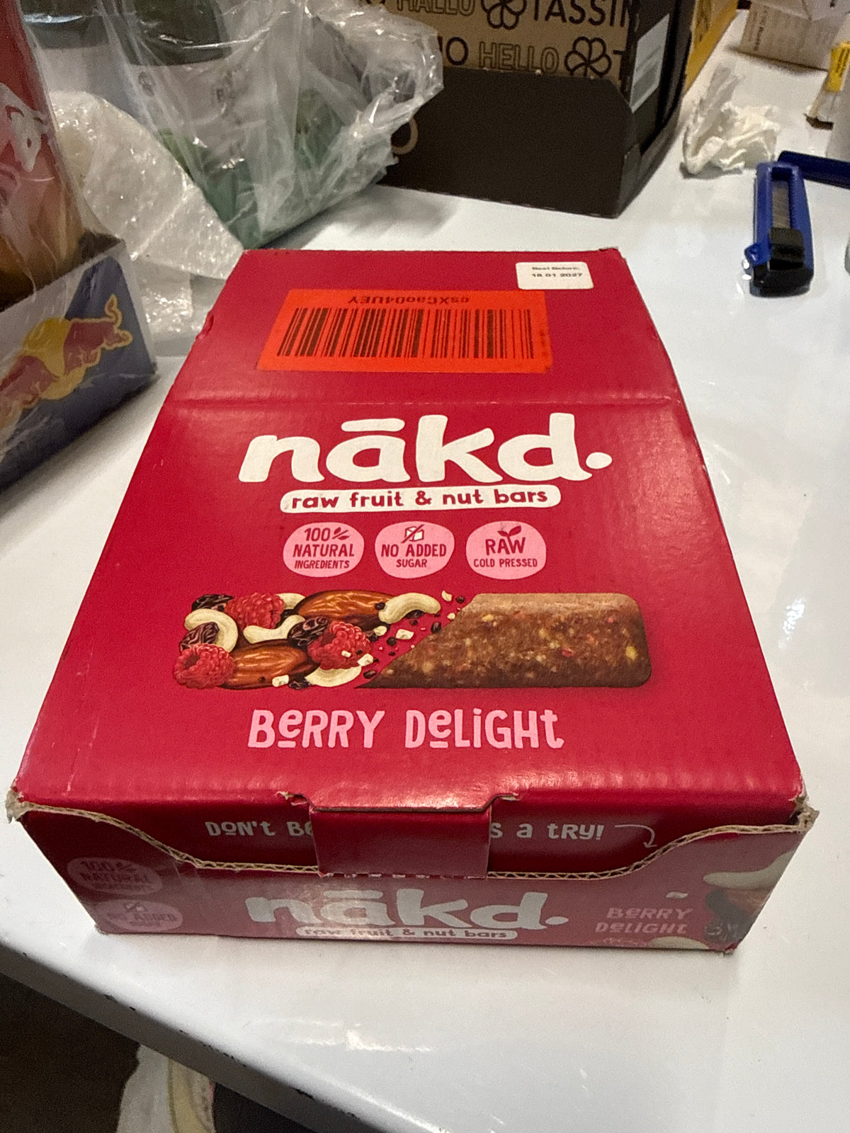 Nakd Raw Fruit & Nut Bars Berry Delight