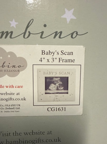 Bambino By Juliana - Baby’s Scan Frame 4”x3”