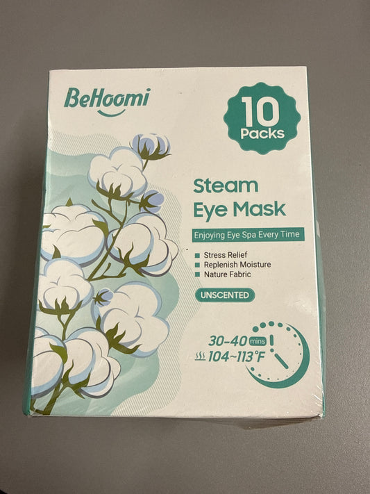BeHoomi - Steam eye mask - 10 pack