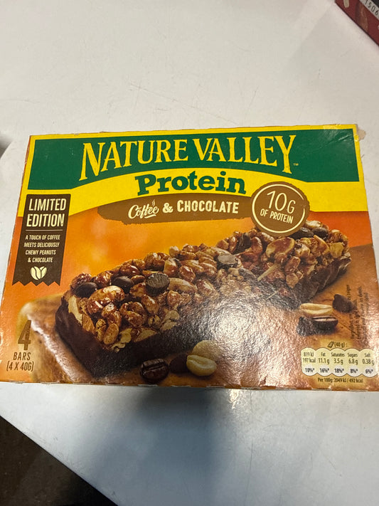 Nature Valley Protein Coffee & Chocolate Bars 4pk