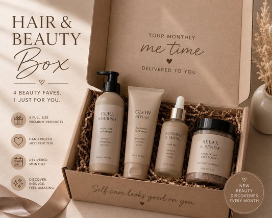 Hair and Beauty Monthly Subscription Box