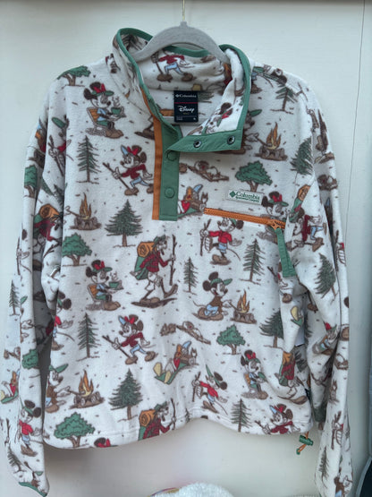 Columbia X Disney Collab Half Zip Fleece - XL