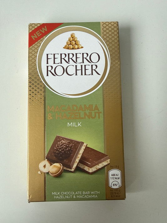 Ferrero Rocher - Macadamia & Hazelnut Milk 90g