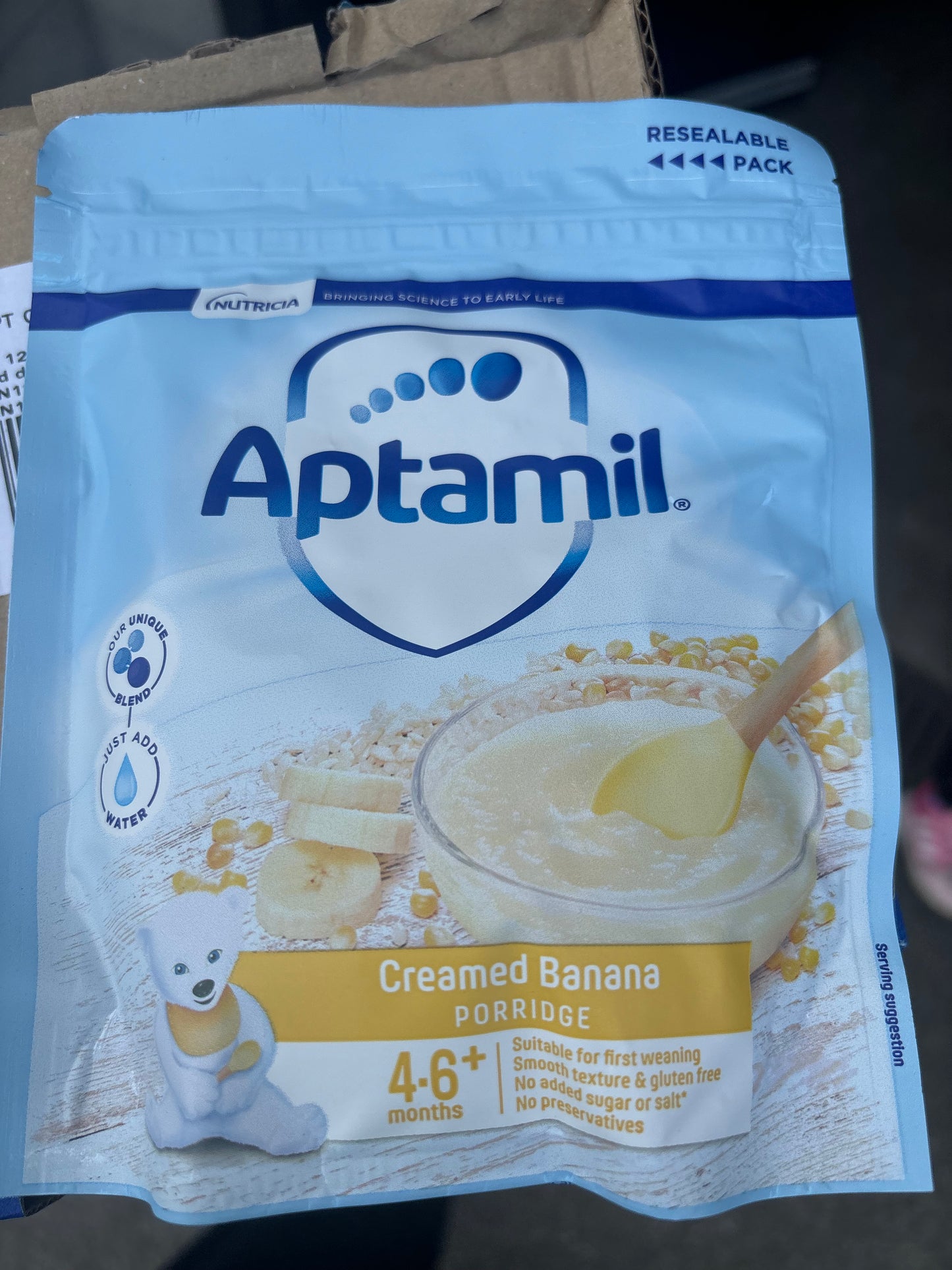 Aptamil Creamy Banana Porridge - 5 sachets