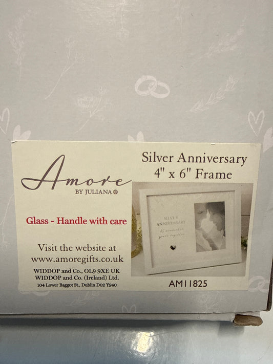 Widdop Silver Anniversary 4”x6” Frame
