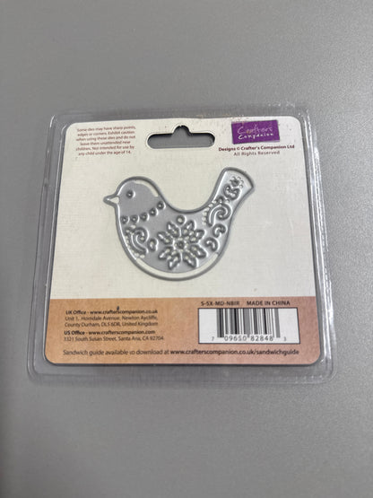 Scandinavian Christmas - Decorative Metal Die Nordic Bird