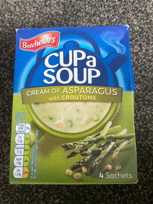Cup A Soup - Cream Of Asparagus With Croutons