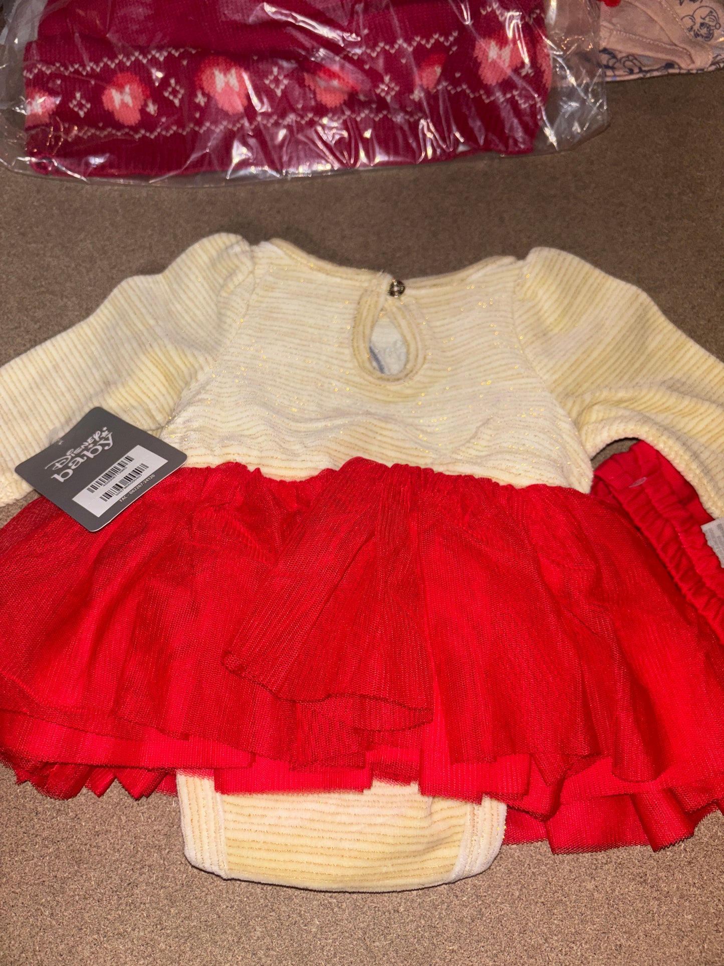 Disney Store Baby Dress & Headband