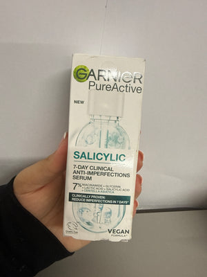 Garnier Pure Active Salicylic 7 Day Clinical Anti imperfections Serum - 28ml