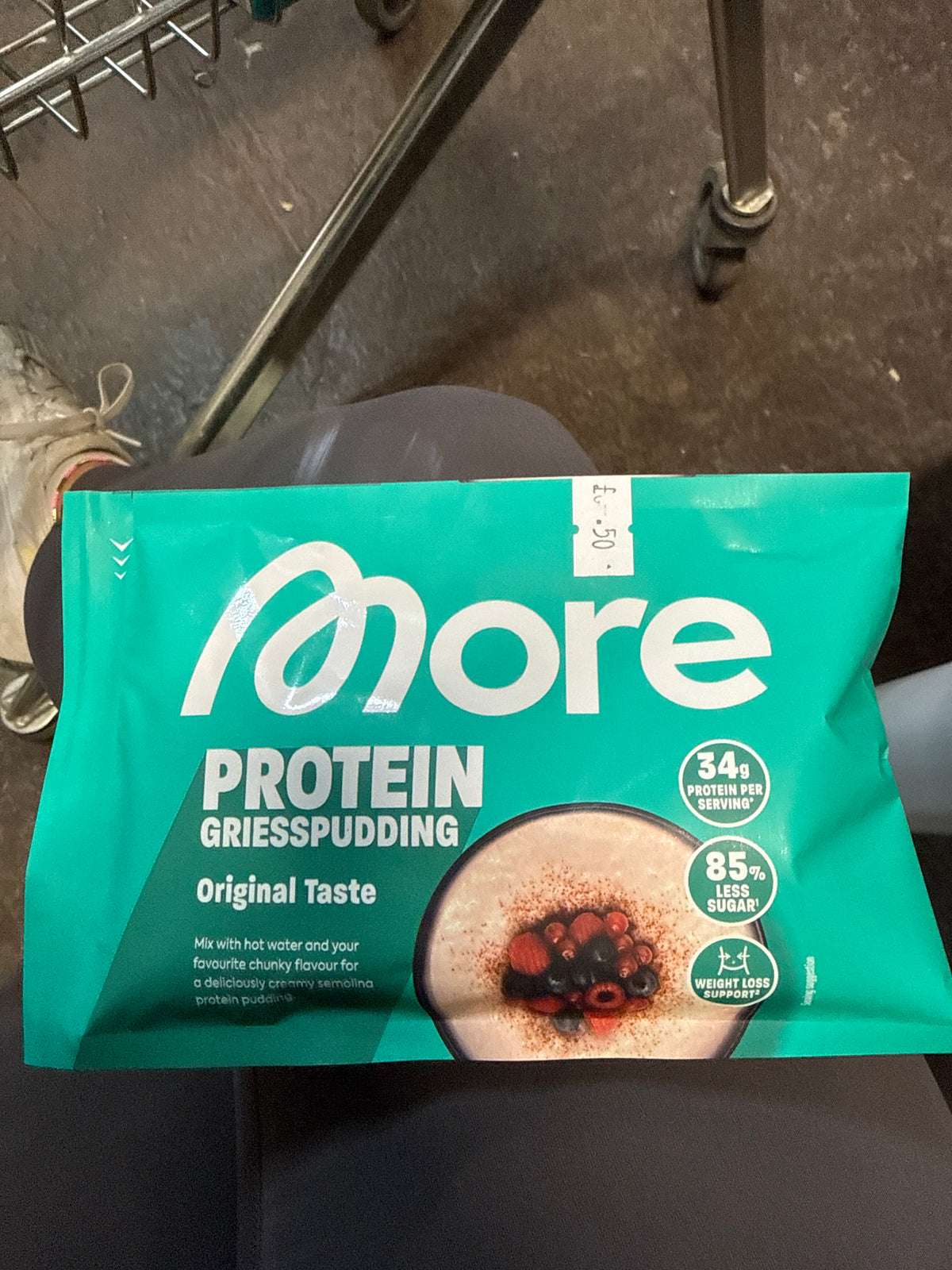 More Protein Griesspudding