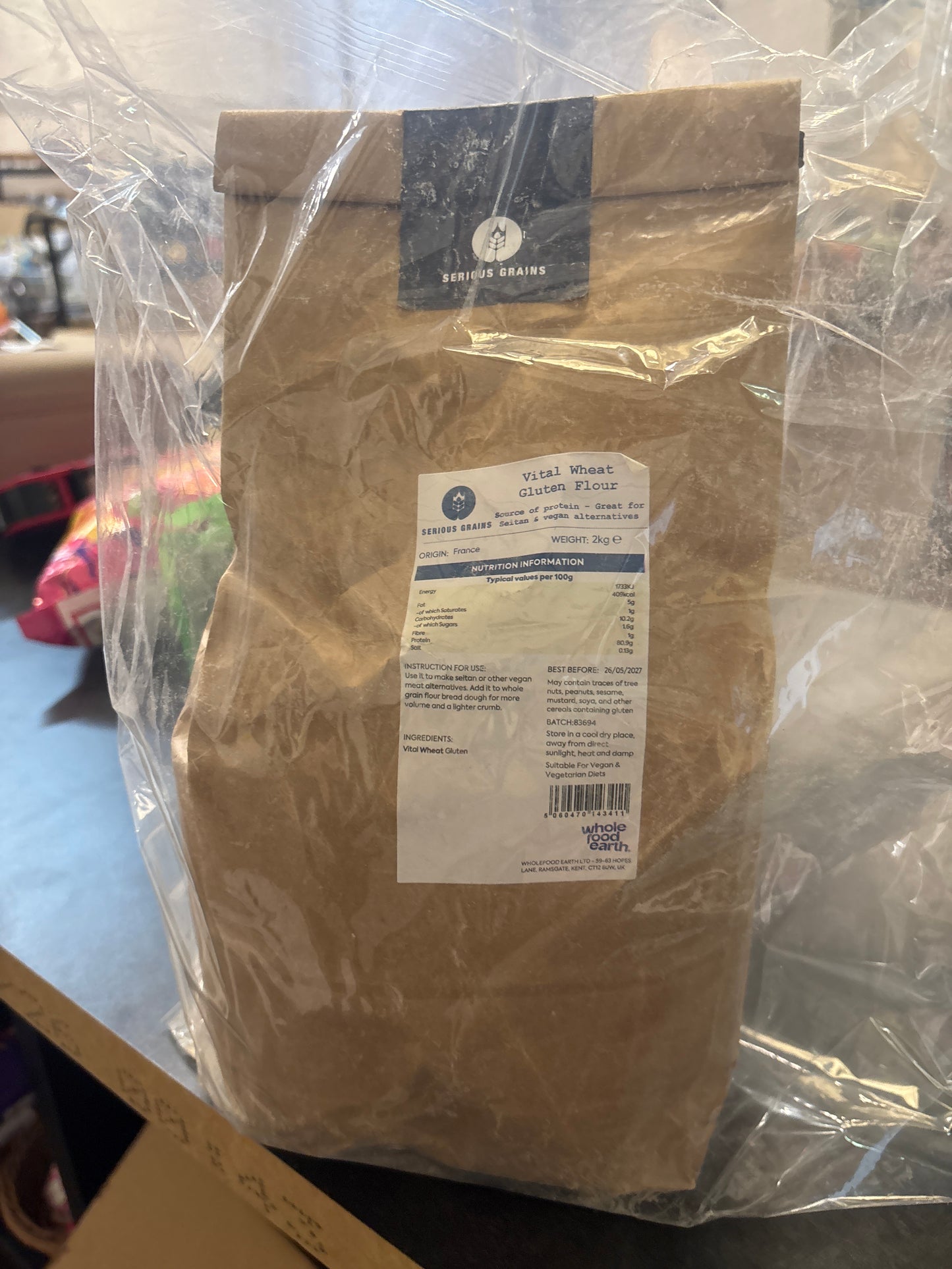 Vital Wheat Gluten Flour 2kg