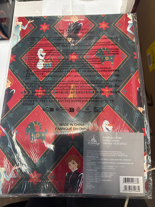 Frozen Wrapping Paper