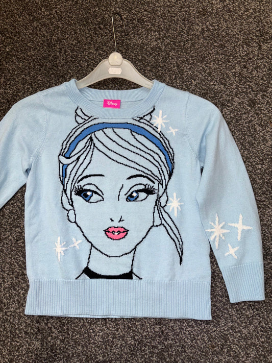 Spotted Zebra x Disney (age 4-5) jumper