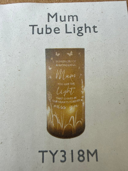 Thoughts of you - Mum tube light