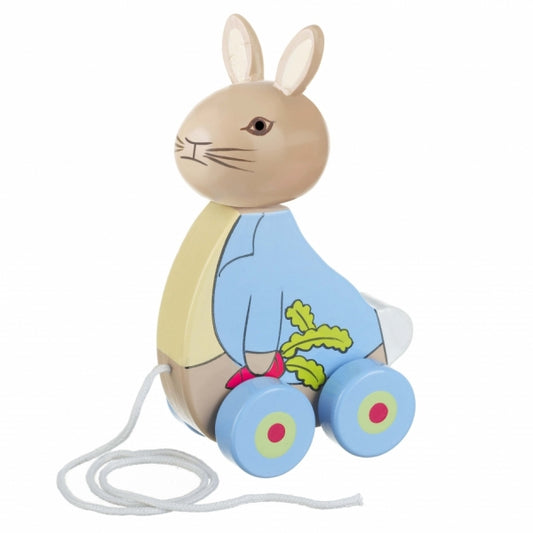 Peter Rabbit Wooden Pull Along