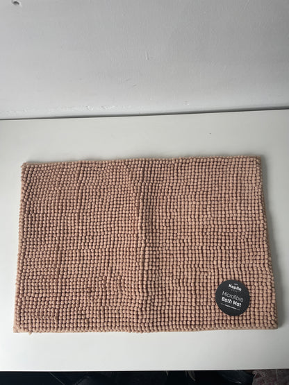 Keplin Home - Beige microfibre bath mat