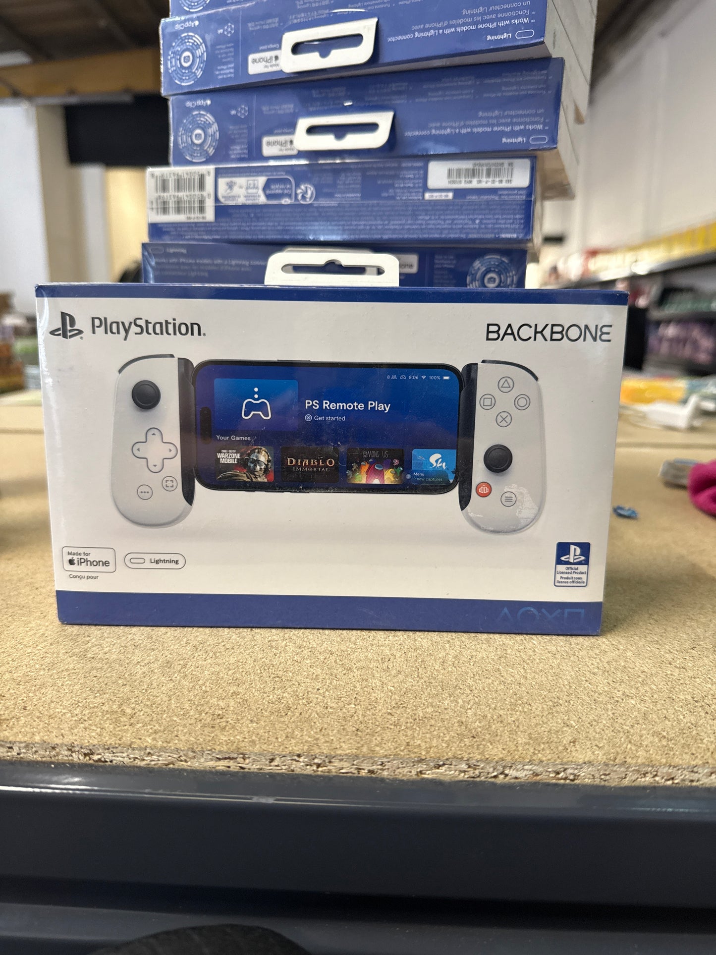 Backbone One PlayStation Edition Mobile Lightening Controller White iPhone New