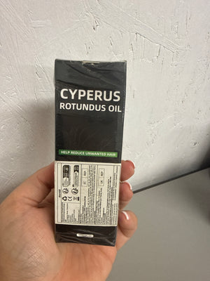 Cyperus Rotundus Oil for Hair Removal