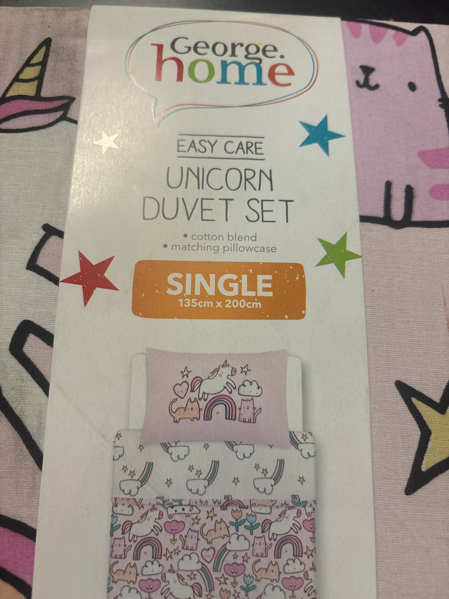 Unicorn Duvet Single
