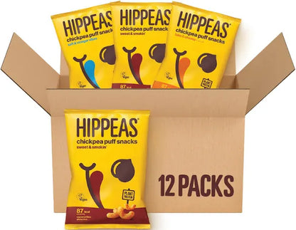 Hippies Mixed Case - Vegan Crisps (12pk)