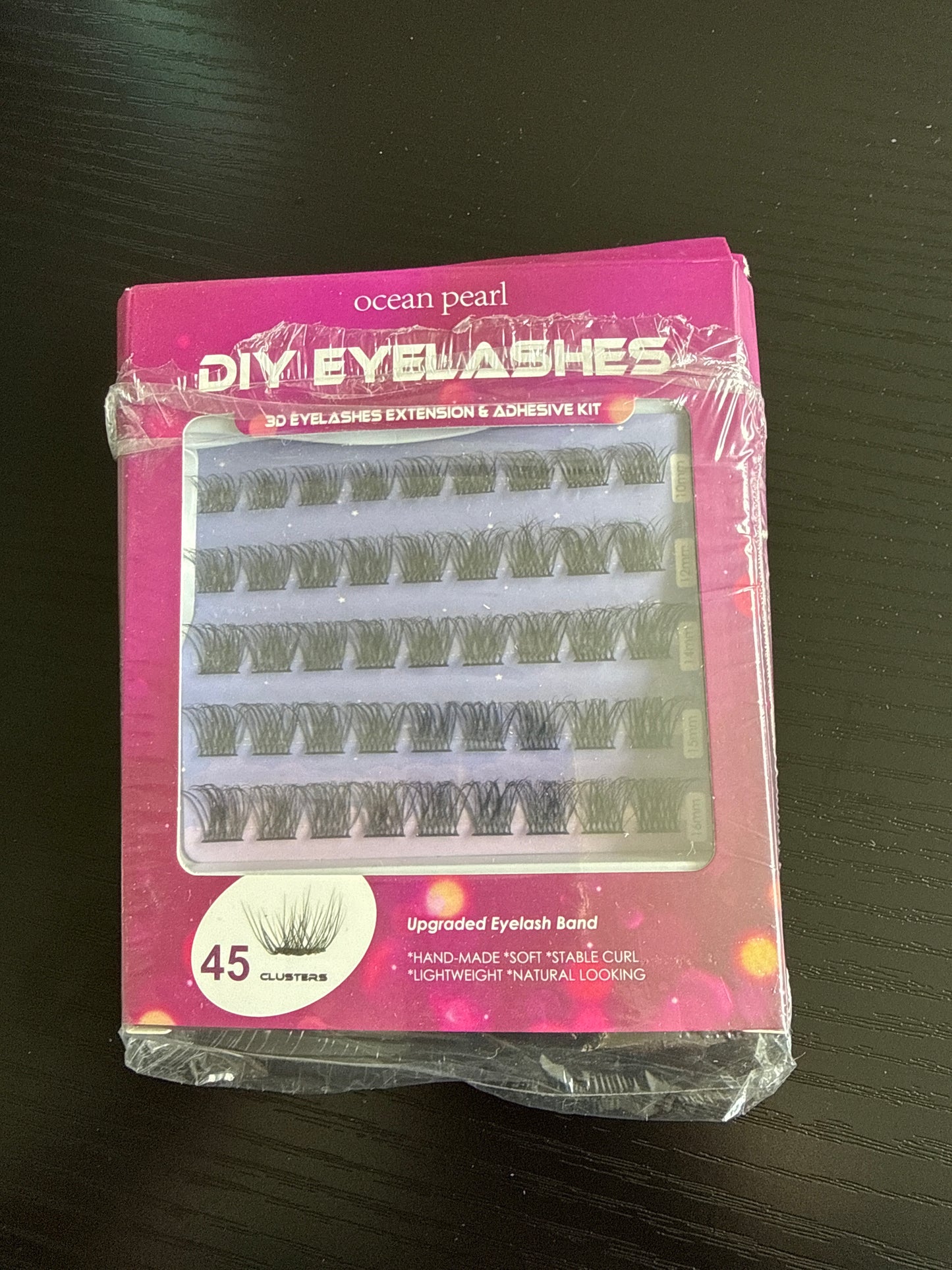 DIY Ocean Pearl Cluster Lashes
