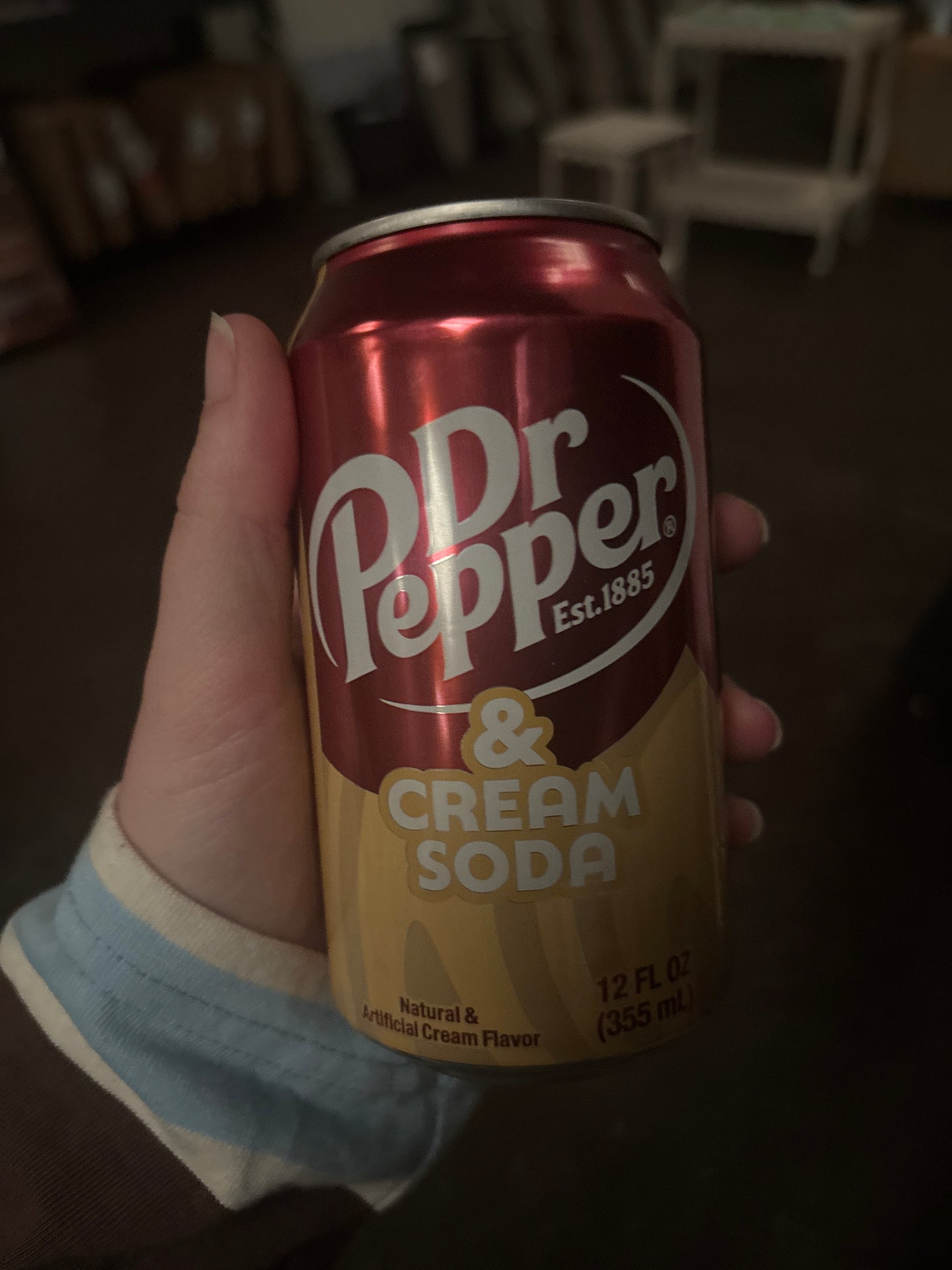 Dr pepper cream and soda