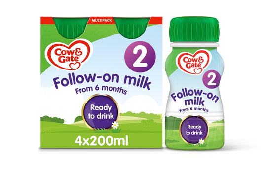 Cow & Gate Follow on milk 4pk (2)