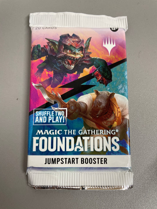 Magic The Gathering Foundations - Jumpstart Booster Card Pack (20 cards)