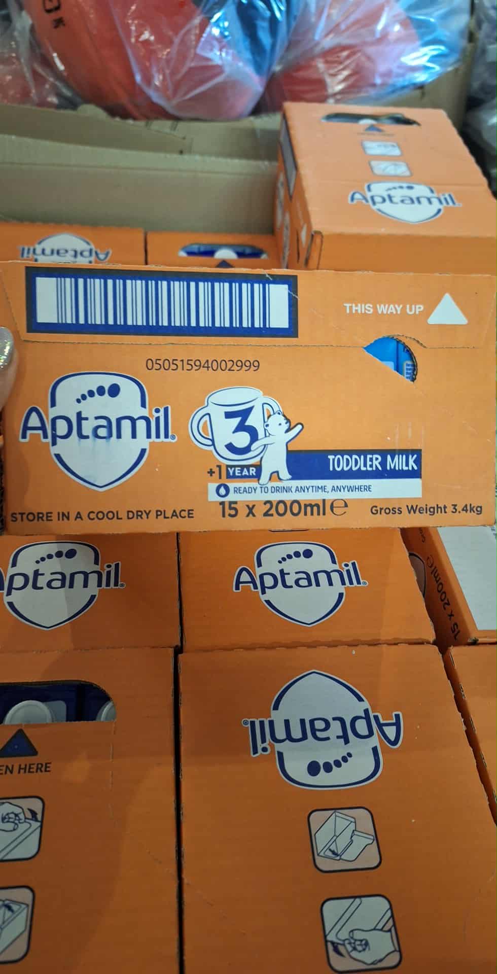 Aptamil 3 Toddler Milk (15 bottles)