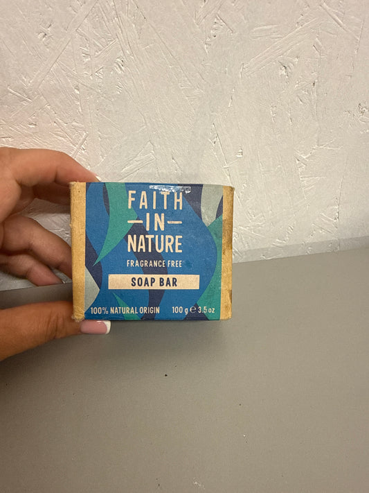 Faith In Nature Soap Bar Fragrance Free 100g