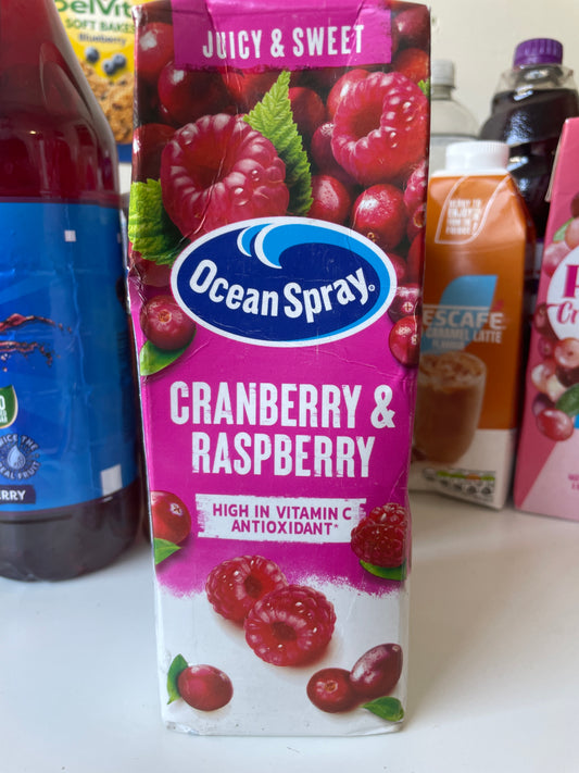 Ocean Spray - Cranberry & Raspberry 1L