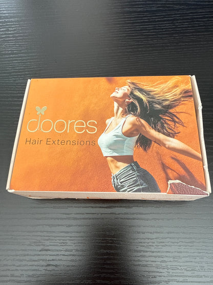 Doores Hairs Extensions - DSNano-A #-16” Black 100% Remy Human Hair
