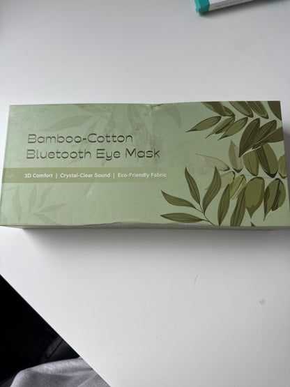 Bamboo-Cotton Bluetooth Eye Mask