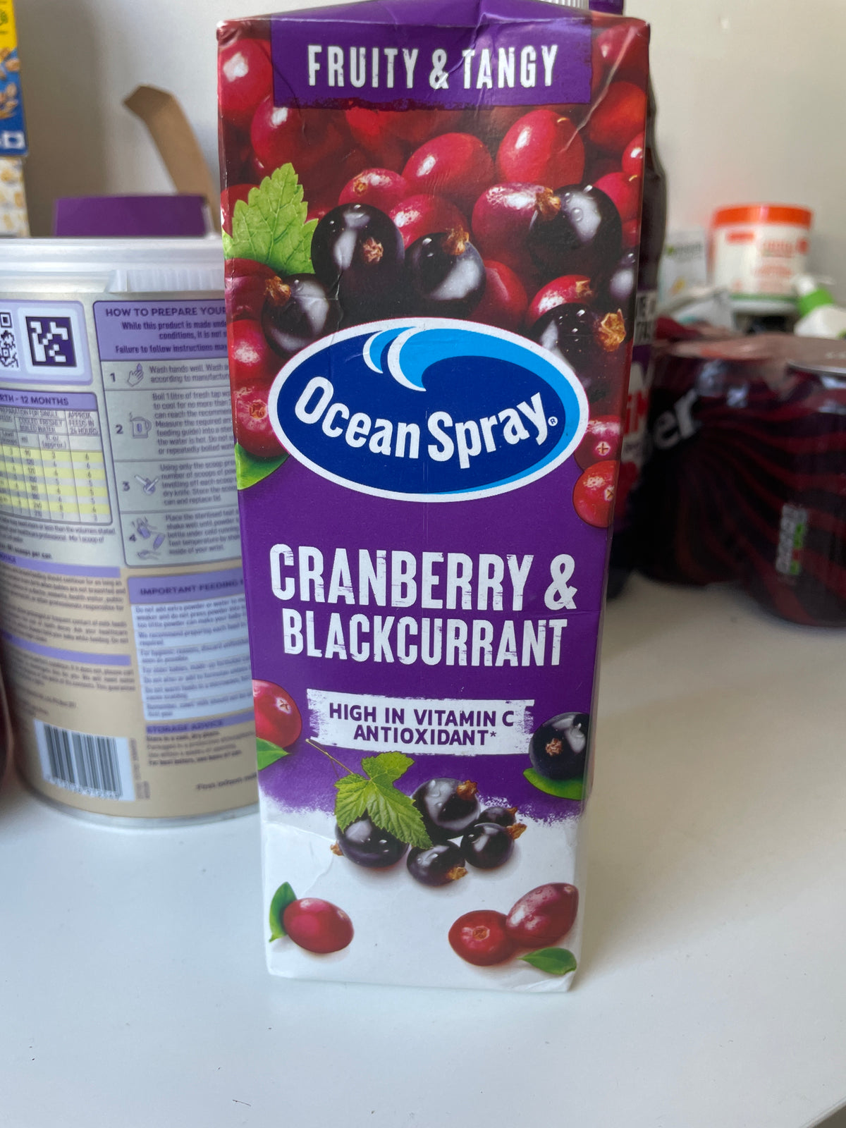 Ocean Spray - Cranberry & Blackcurrant 1L