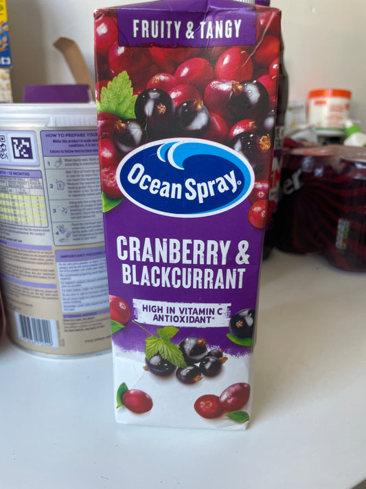 Ocean Spray - Cranberry & Blackcurrant 1L