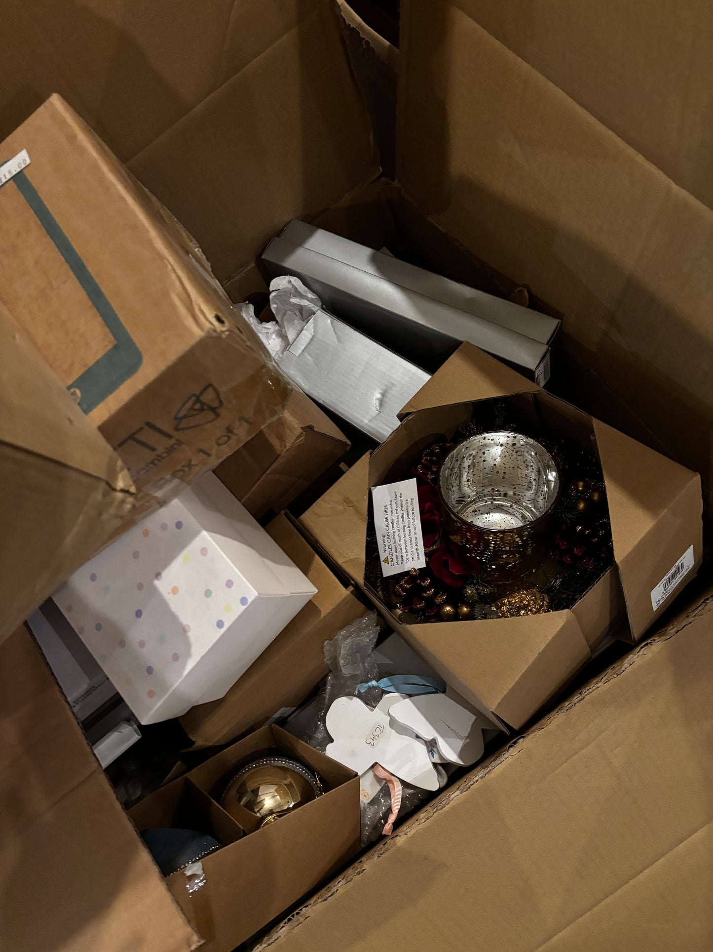 John Lewis Returns Box