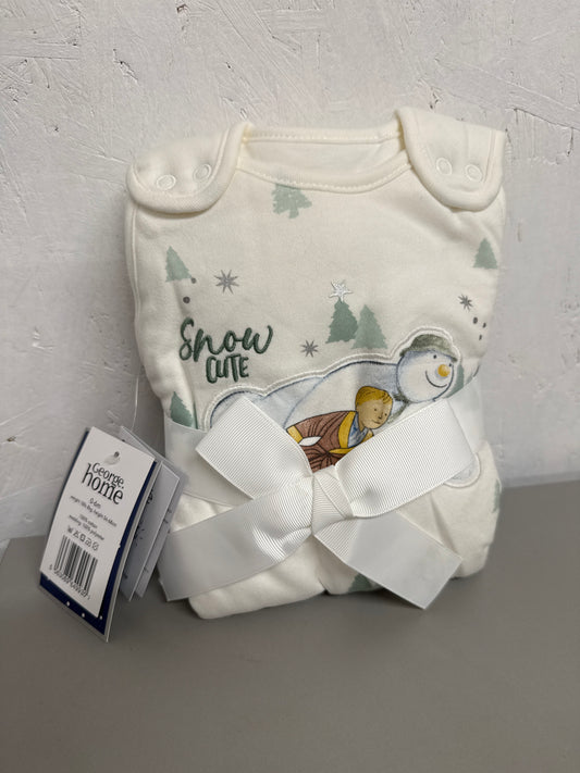 George Home - The Snowman 0-6nmonths 2.5 tog sleep bag