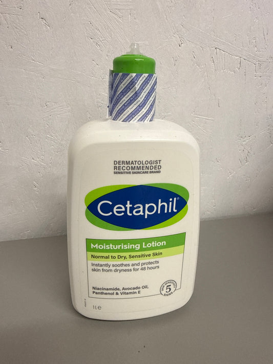 Cetaphil Face & Body Moisturiser, 1L *No Lid*