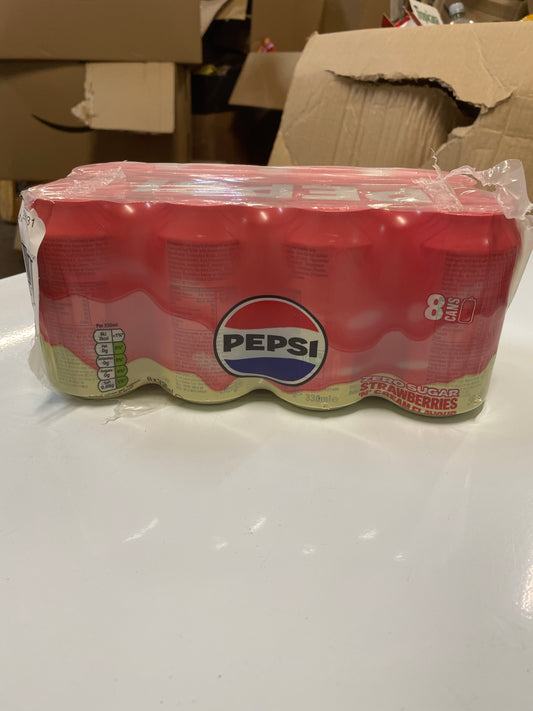 Pepsi Strawberries & Cream 8pk *May 26 Dated*