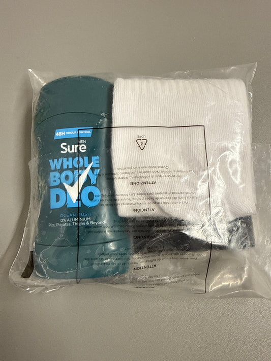 Sure Men - Ocean Rush Deodrant Stick & Sock Set