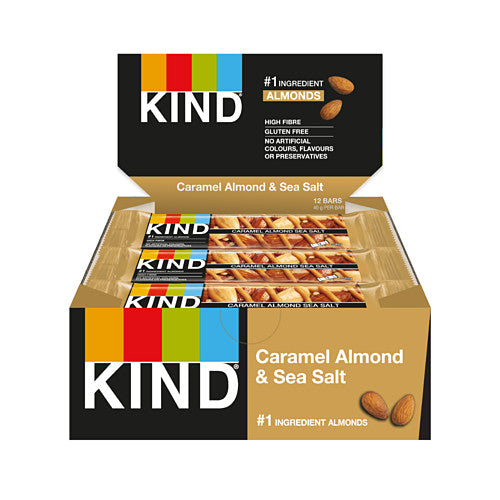 Kind Caramel Almond & Sea Salt (12 bars)