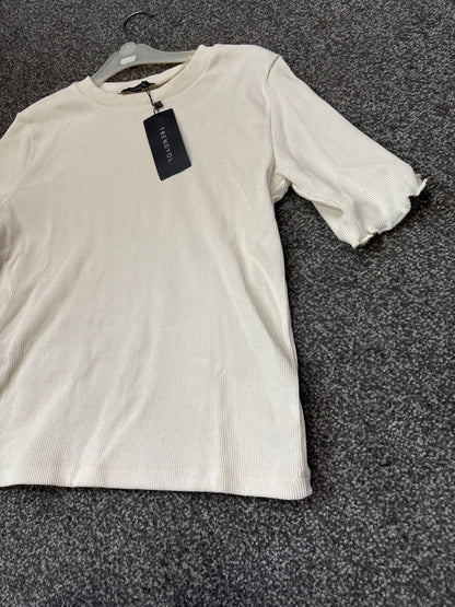 Trendyol Ribbed Sweatshirt - XL
