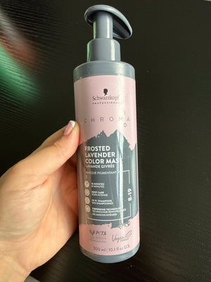Schwarzkopf Professional Chroma ID Color Mask - Shade: Frosted Lavender 8-19 - 300ml