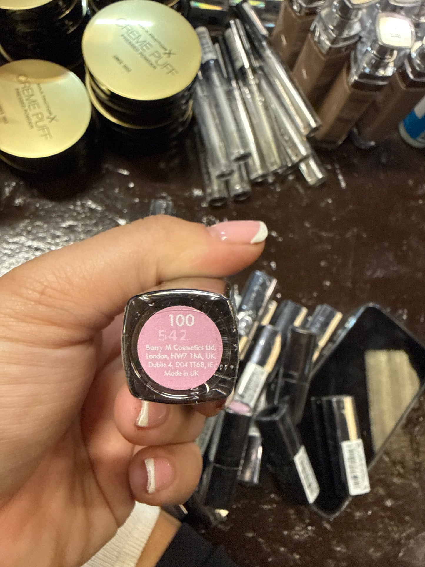Barry M Lipstick - Shade: 100 Baby Pink