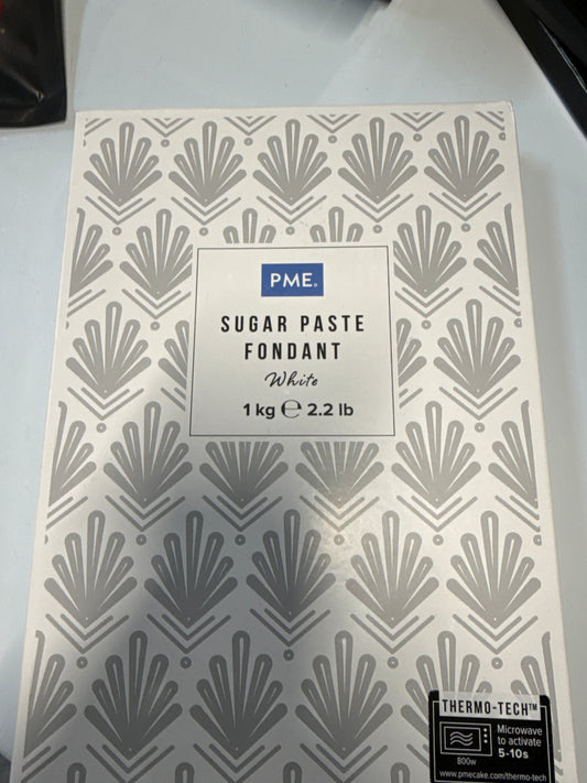 PME - Sugar Paste Fondant White 1kg
