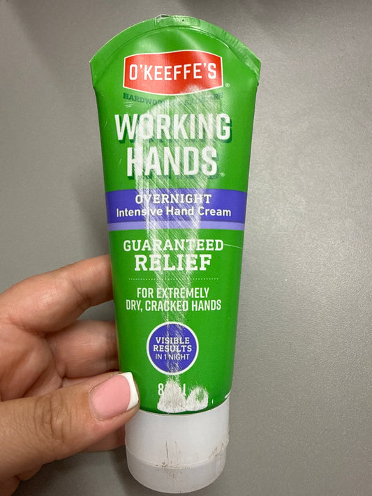 O'Keeffe's Working Hands Overnight 80ml