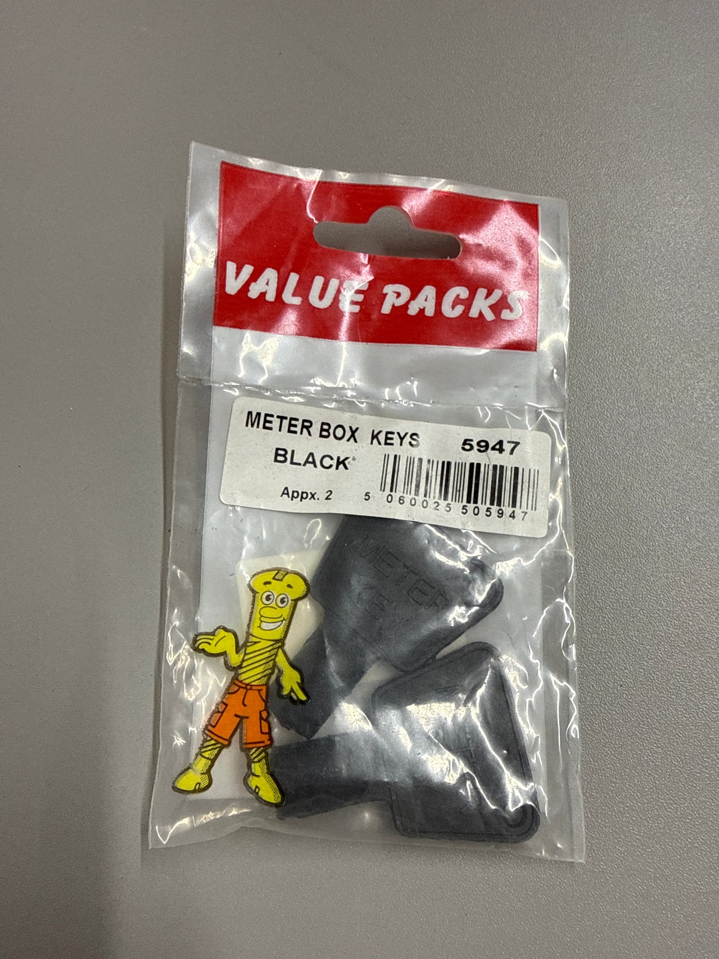 2 Pack Meter Box Keys