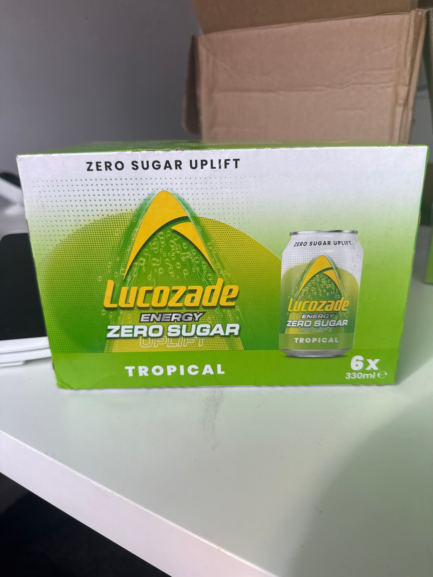 Lucozade Tropical Zero Energy - 6 Pack