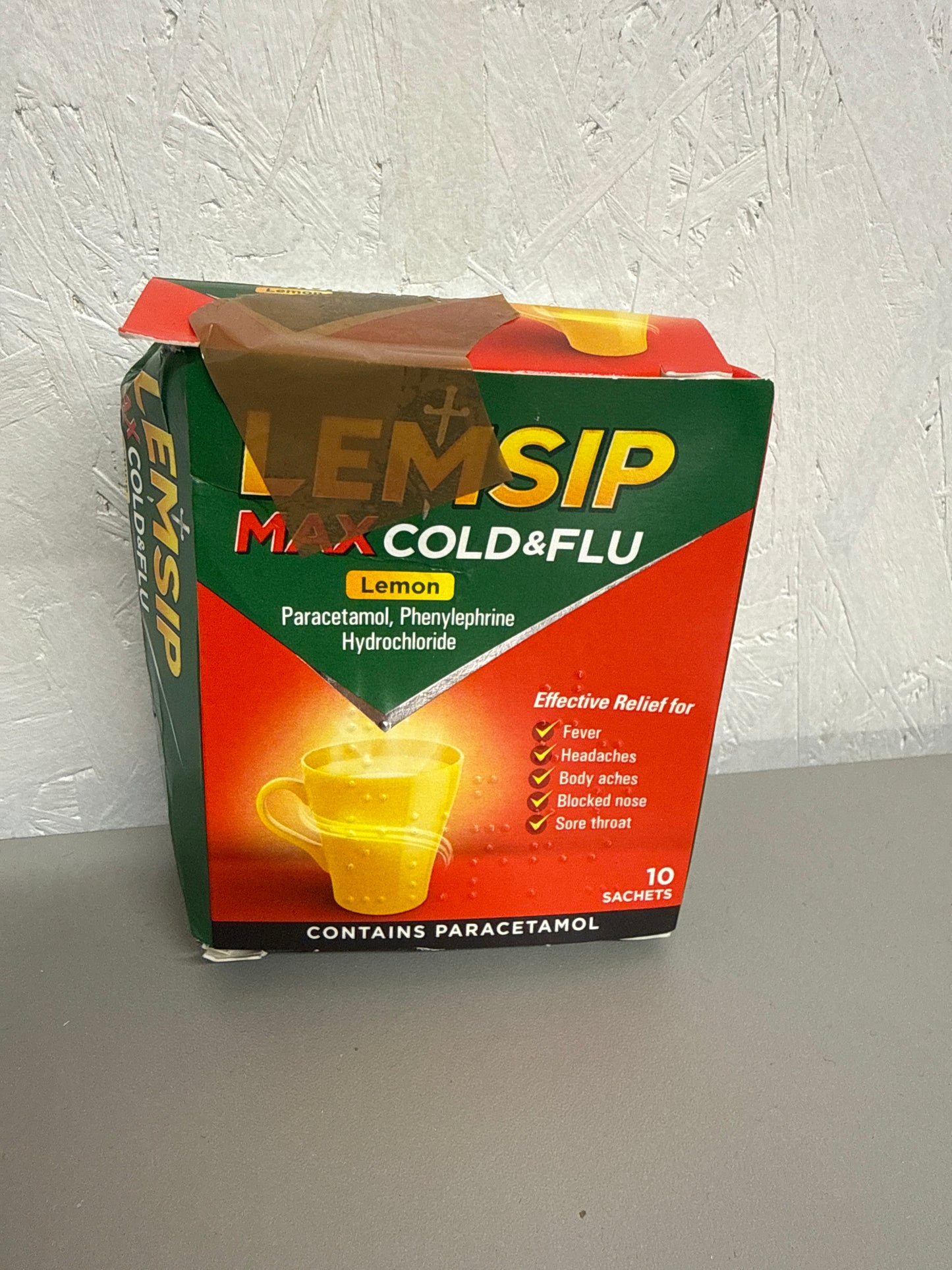 Lemsip Max Cold & Flu Sachets - Lemon