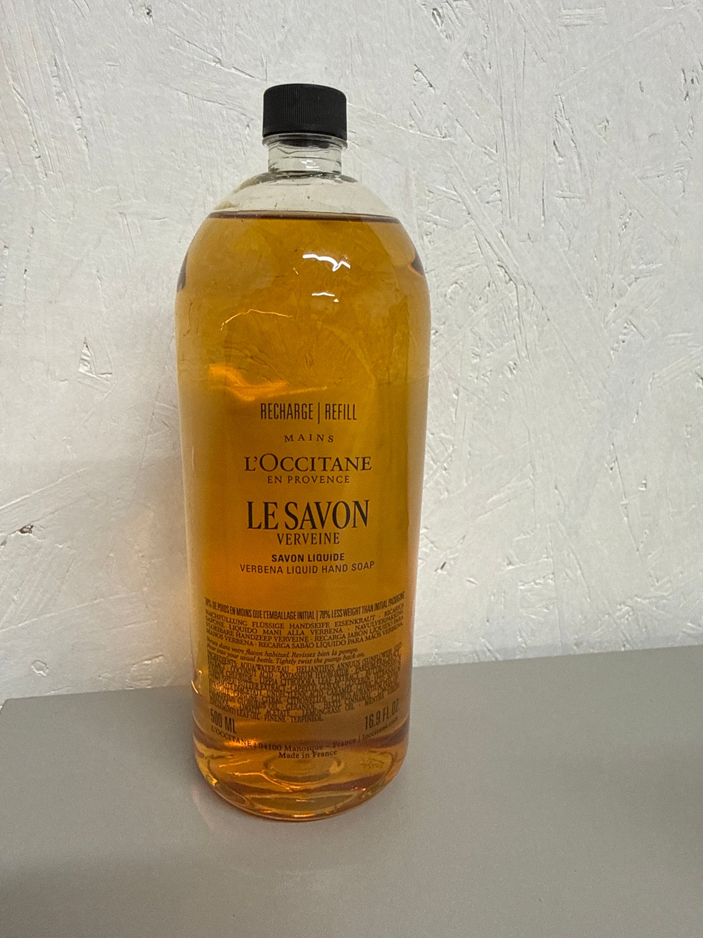 L’Occitane - Le Savon - Verbena Liquid Hand Soap Refill 500ml